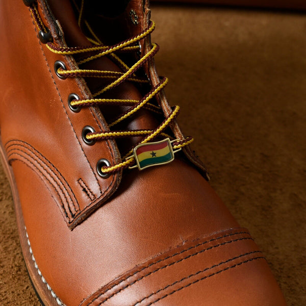 Ghana Flags Shoes Boot Shoelace Keeper Holder Charm BrooklynMaker