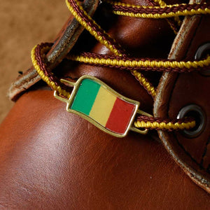 Mali Flags Shoes Boot Shoelace Keeper Holder Charm BrooklynMaker