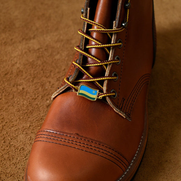 Rwanda Flags Shoes Boot Shoelace Keeper Holder Charm BrooklynMaker