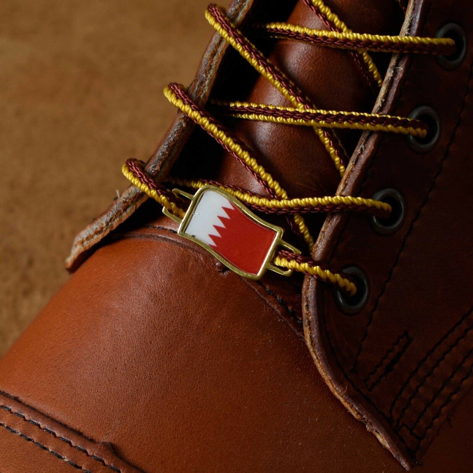 Bahrain Flags Shoes Boot Shoelace Keeper Holder Charm BrooklynMaker