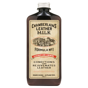 Chamberlain's Leather Care Liniment No. 1 Premium Leather Milk 6 oz-12 oz Bottle