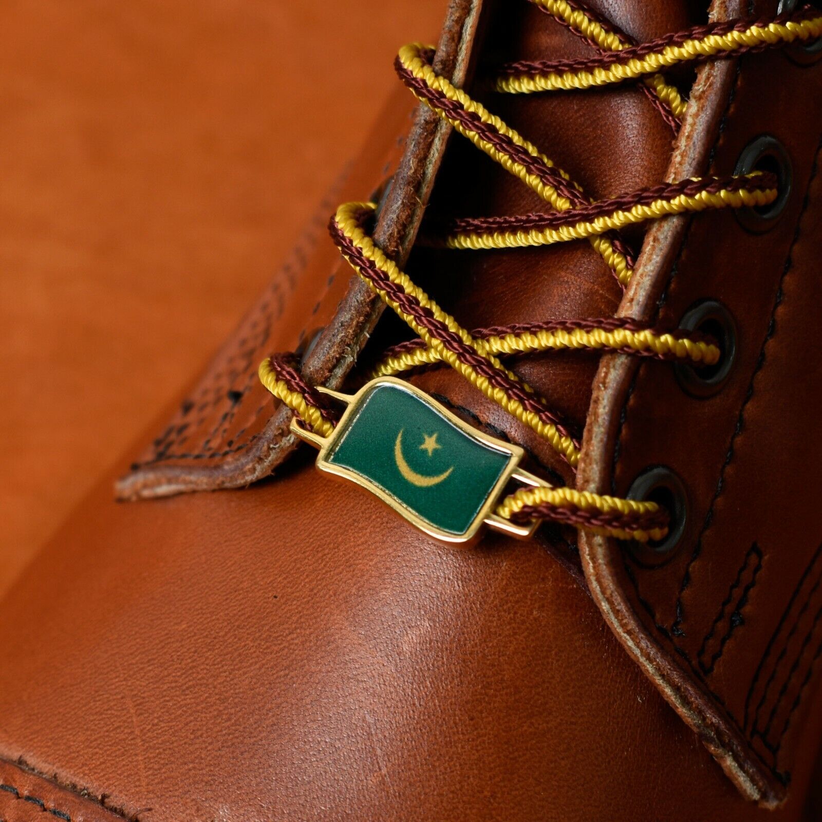 Mauritania Flags Shoes Boot Shoelace Keeper Holder Charm BrooklynMaker