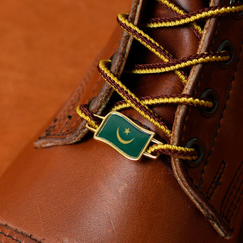 Mauritania Flags Shoes Boot Shoelace Keeper Holder Charm BrooklynMaker