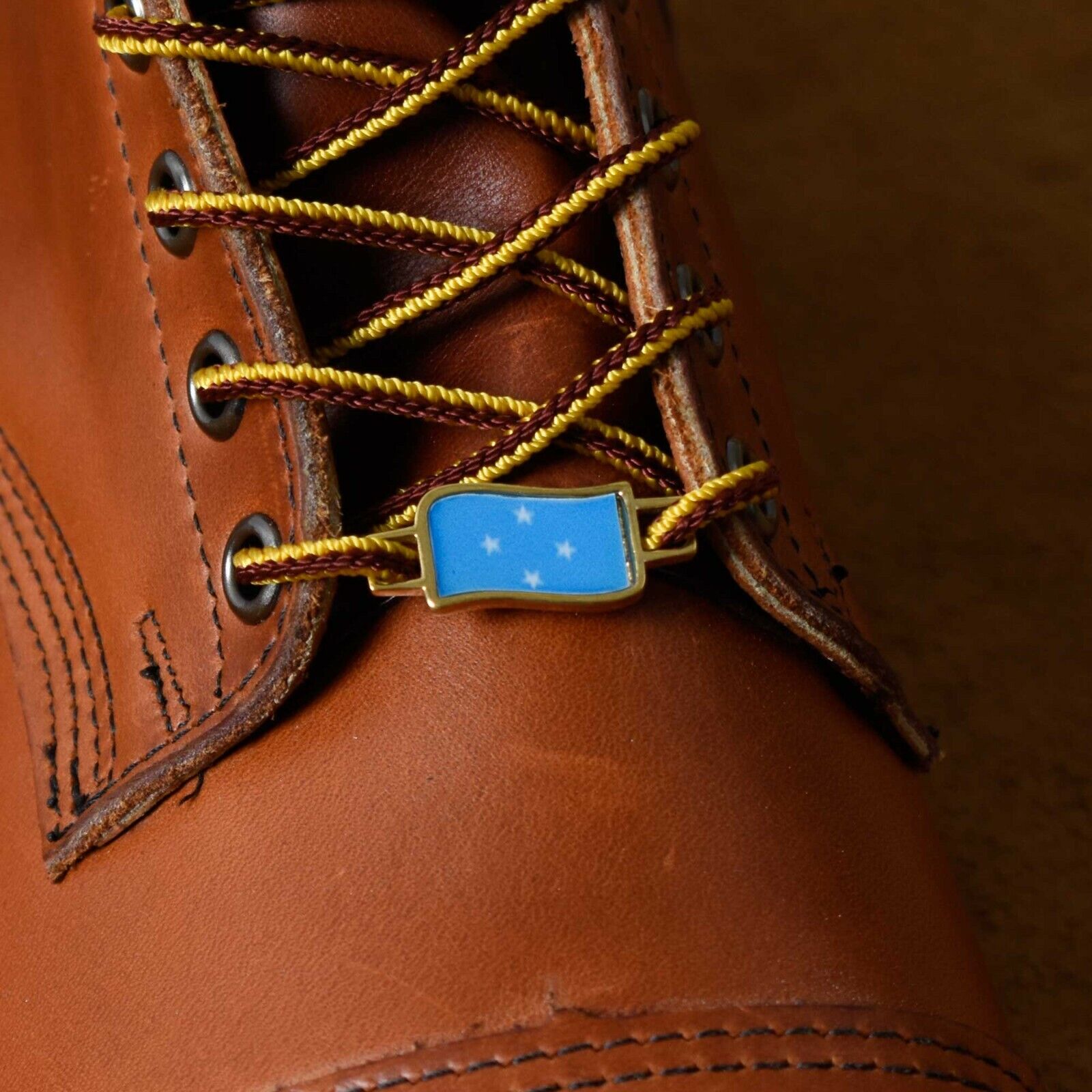 Micronesia Flags Shoes Boot Shoelace Keeper Holder Charm BrooklynMaker