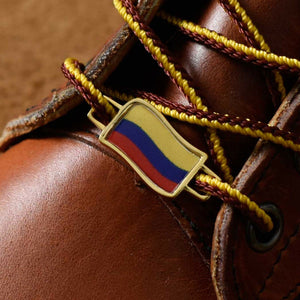 Colombia Flags Shoes Boot Shoelace Keeper Holder Charm BrooklynMaker