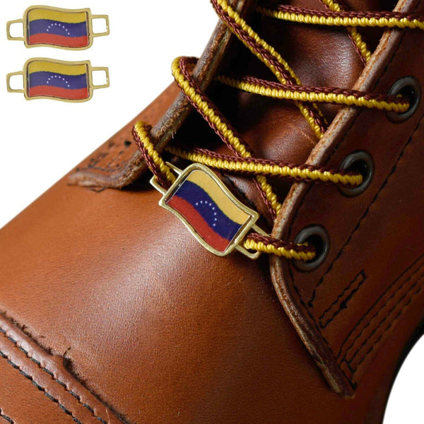 Venezuela Flags Shoes Boot Shoelace Keeper Holder Charm BrooklynMaker