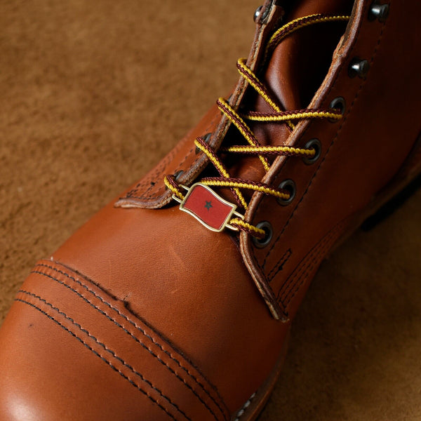 Morocco Flags Shoes Boot Shoelace Keeper Holder Charm BrooklynMaker