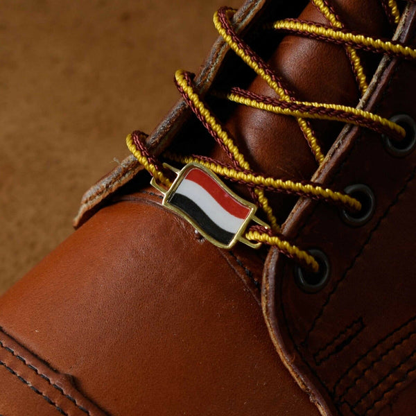 Yemen Flags Shoes Boot Shoelace Keeper Holder Charm BrooklynMaker