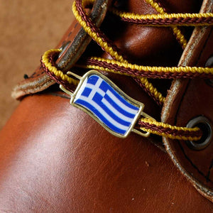 Greece Flags Shoes Boot Shoelace Keeper Holder Charm BrooklynMaker