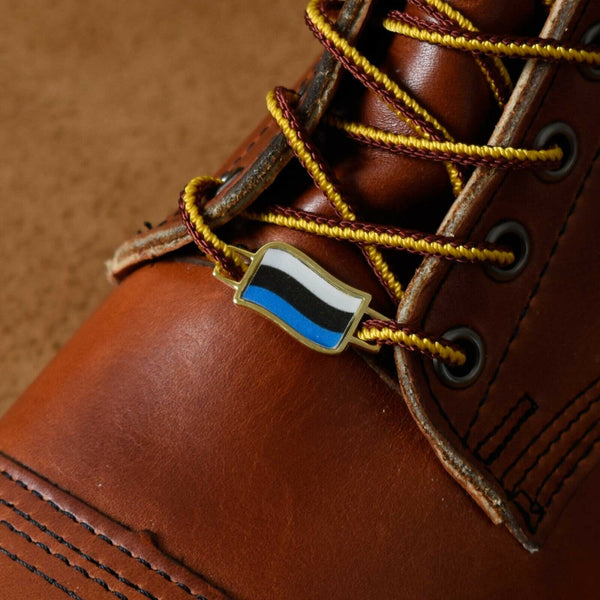 Estonia Flags Shoes Boot Shoelace Keeper Holder Charm BrooklynMaker