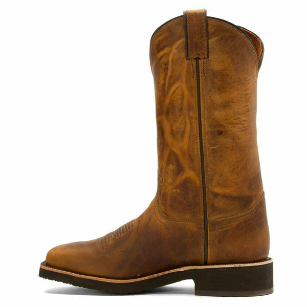 Chippewa Men's 12" Apache Arroyos Square Toe Western Pull On Work Boot 29324