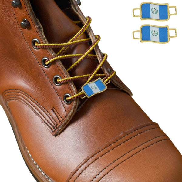 Guatemala Flags Shoes Boot Shoelace Keeper Holder Charm BrooklynMaker