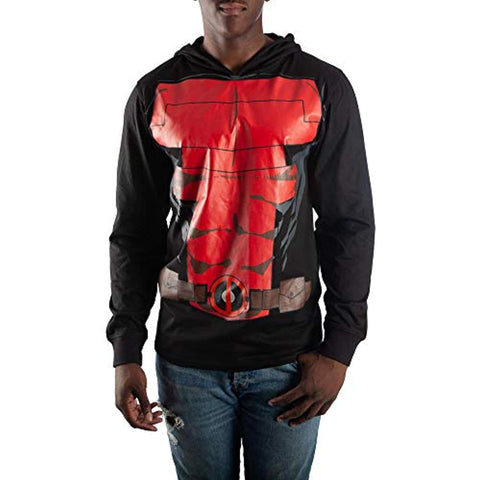 Marvel Deadpool Hoodie Deadpool Cosplay Lightweight Deadpool Apparel - Deadpool Gift Marvel Deadpool Clothing