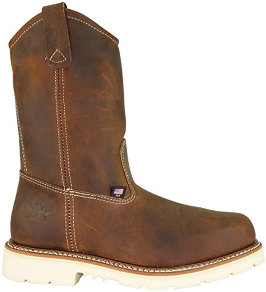 Thorogood Slip On Cowboy Boots Steel Toe Work USA Wellington 804-4372 All Sizes