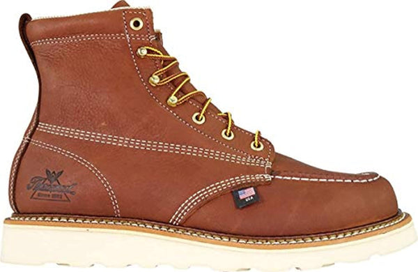 Thorogood Men's American Heritage 6" Moc Toe, MAXwear Wedge Non-Safety Toe Work Boots