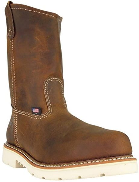 Thorogood Slip On Cowboy Boots Steel Toe Work USA Wellington 804-4372 All Sizes