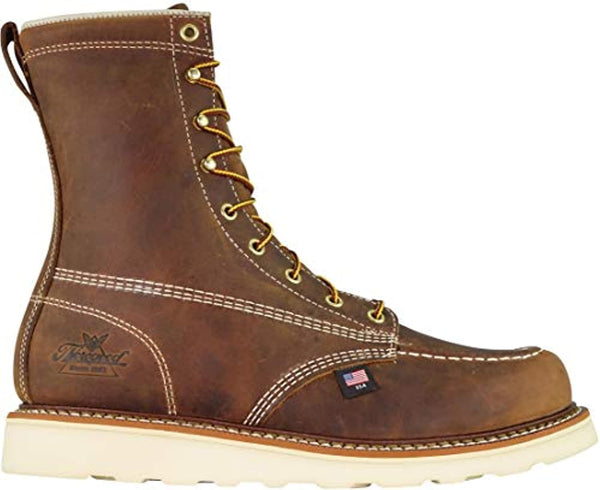 Thorogood Men's American Heritage 8" Moc Toe, MAXwear Wedge Non-Safety Toe Boot 814-4178