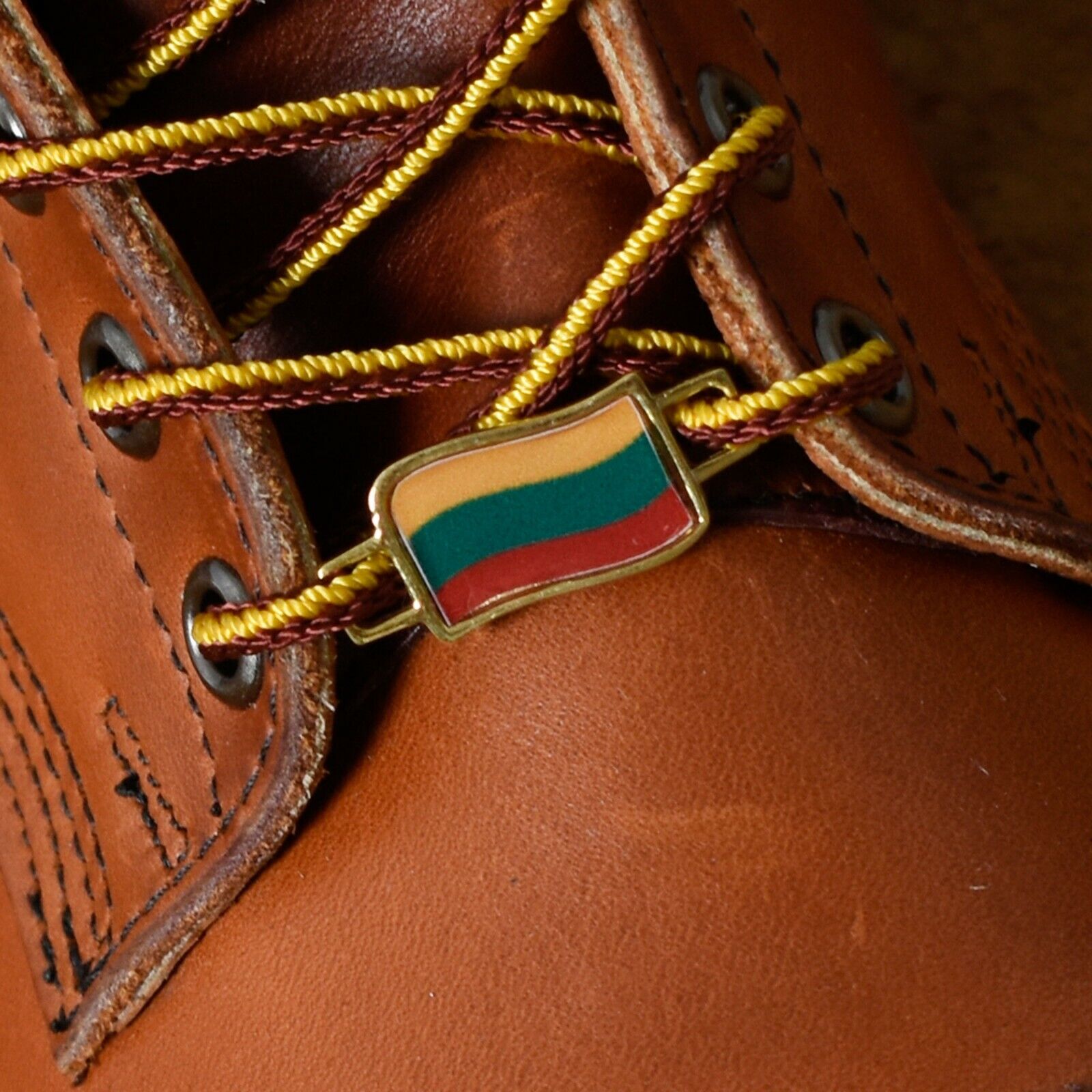 Lithuania Flags Shoes Boot Shoelace Keeper Holder Charm BrooklynMaker