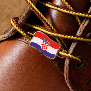 Croatia Flags Shoes Boot Shoelace Keeper Holder Charm BrooklynMaker
