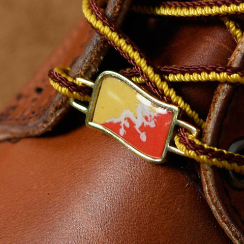 Bhutan Flags Shoes Boot Shoelace Keeper Holder Charm BrooklynMaker