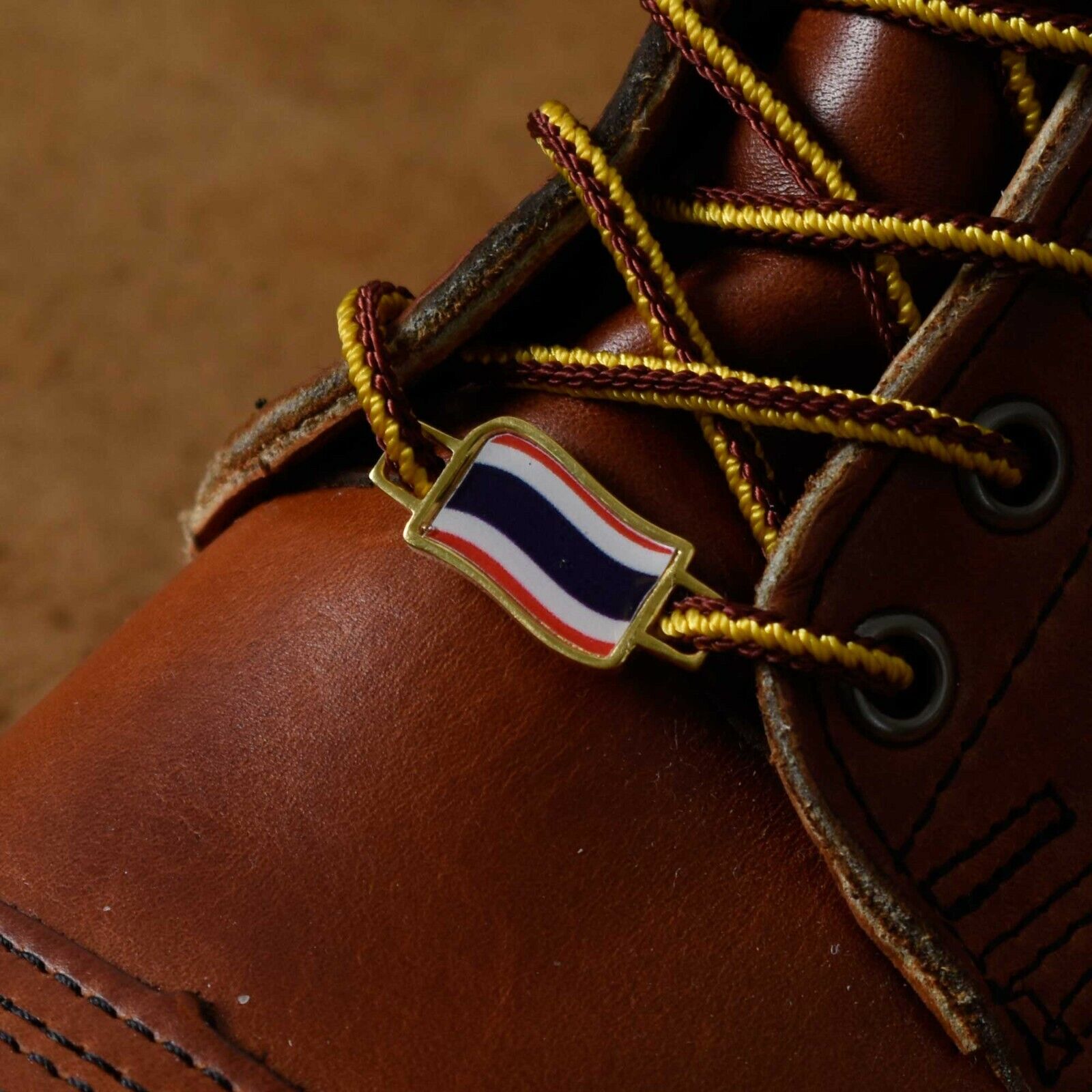 Thailand Flags Shoes Boot Shoelace Keeper Holder Charm BrooklynMaker