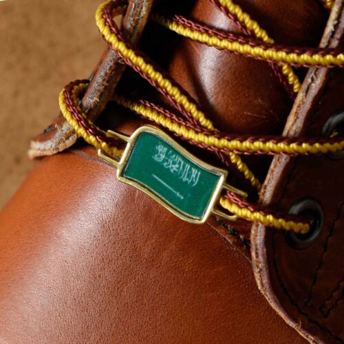 Saudi Arabia Flags Shoes Boot Shoelace Keeper Holder Charm BrooklynMaker