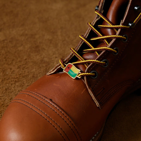 Guinea-Bissau Flags Shoes Boot Shoelace Keeper Holder Charm BrooklynMaker