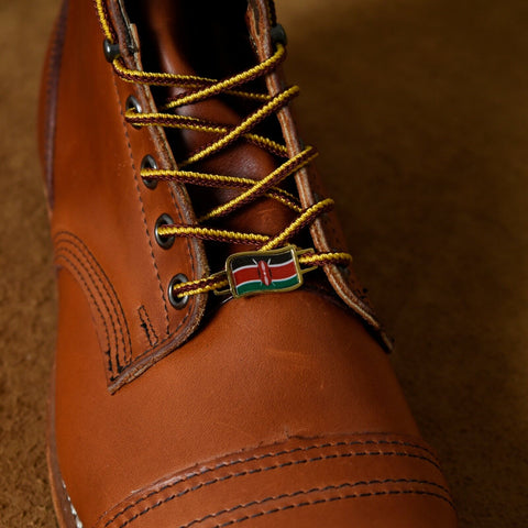 Kenya Flags Shoes Boot Shoelace Keeper Holder Charm BrooklynMaker