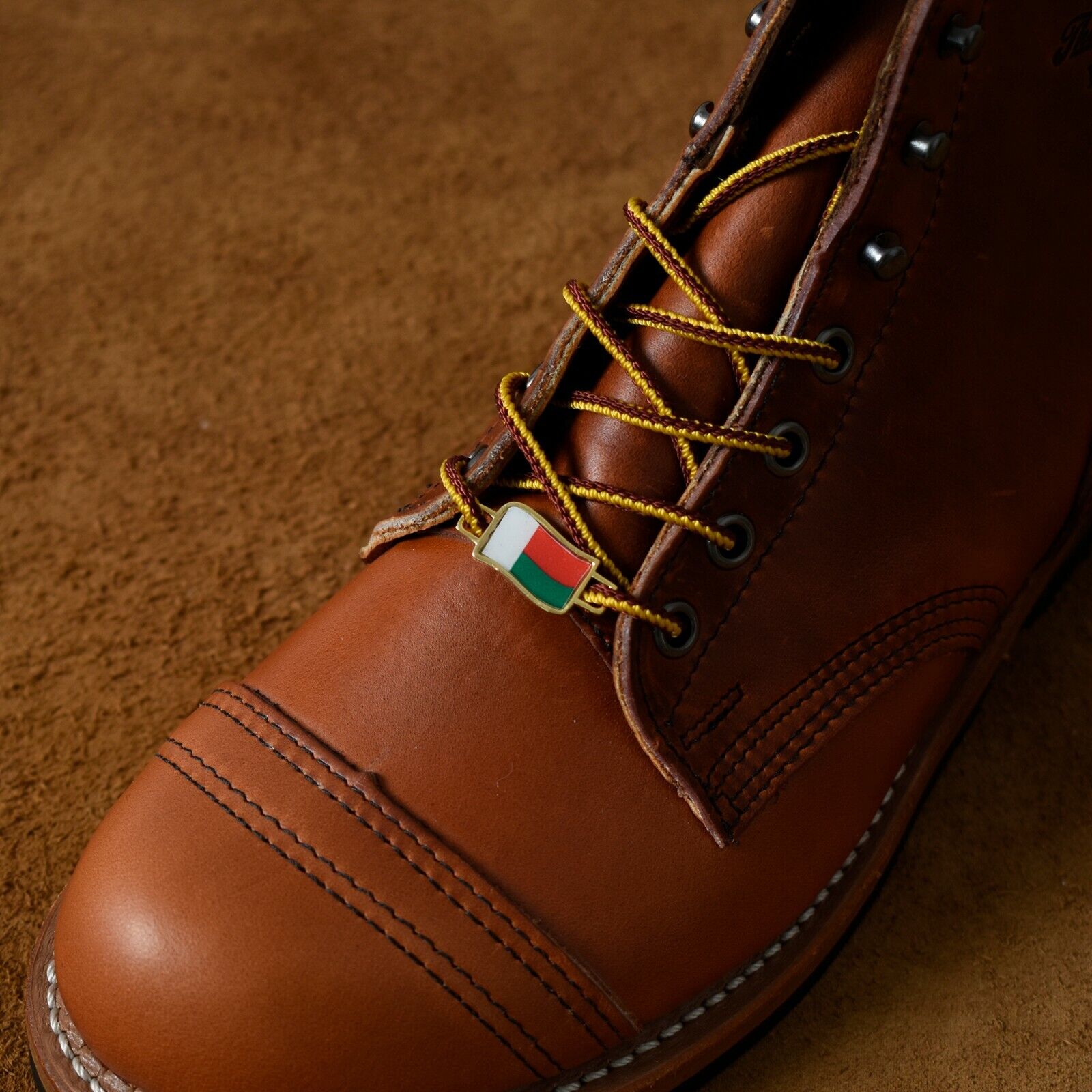 Madagascar Flags Shoes Boot Shoelace Keeper Holder Charm BrooklynMaker