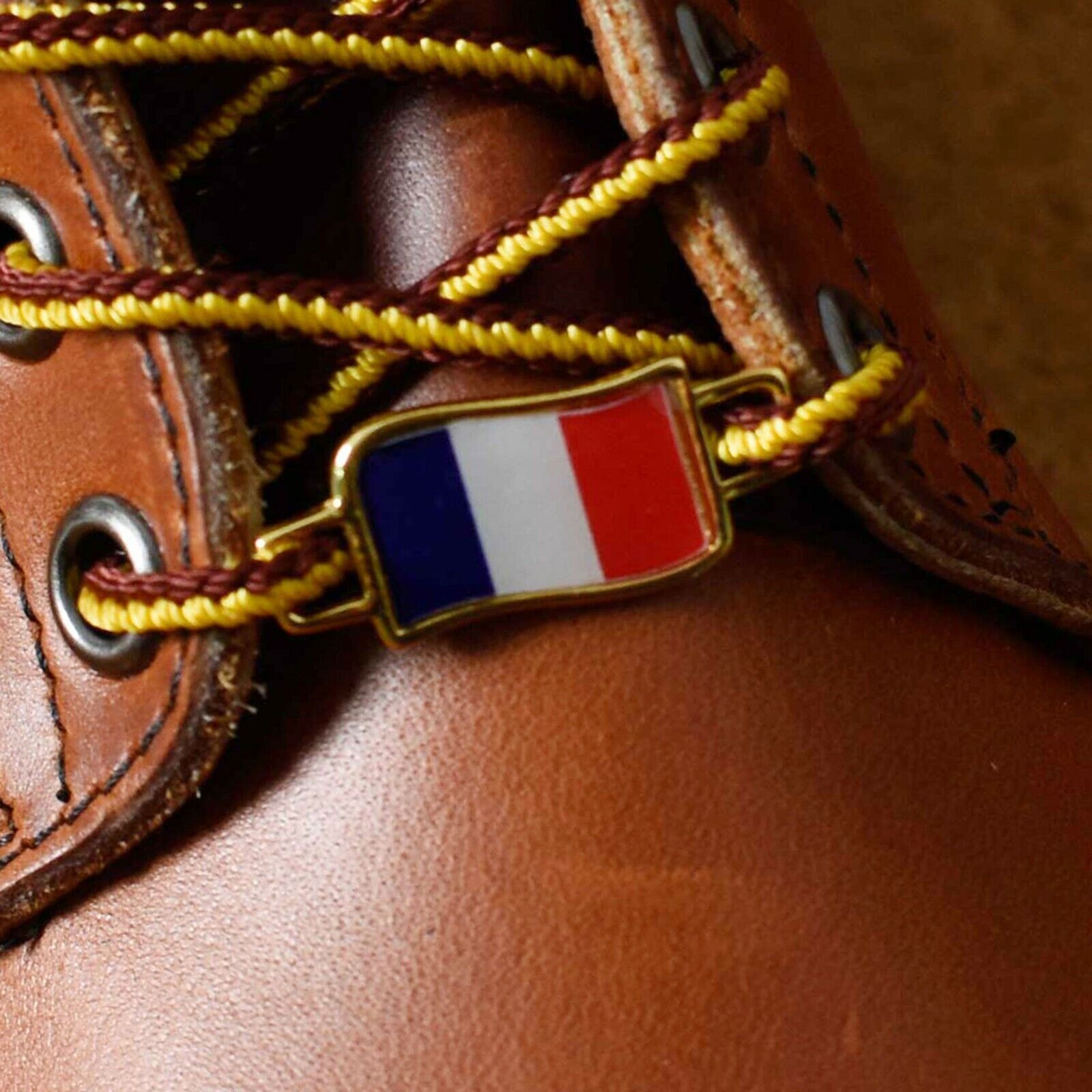France Flags Shoes Boot Shoelace Keeper Holder Charm BrooklynMaker