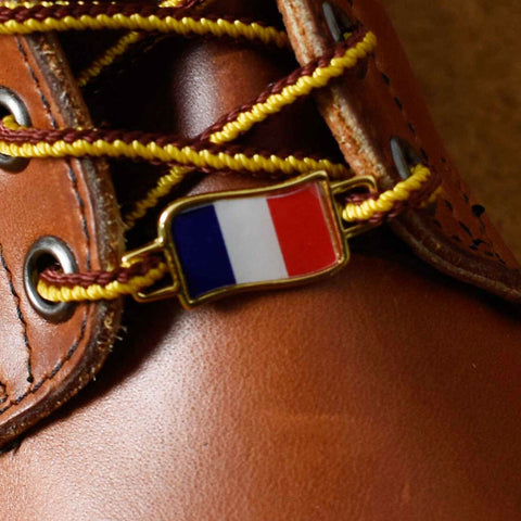 France Flags Shoes Boot Shoelace Keeper Holder Charm BrooklynMaker