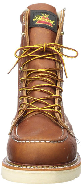 Thorogood American Heritage USA Made Boots 814-4201 Wedge Sole 8" Tall Moc Toe