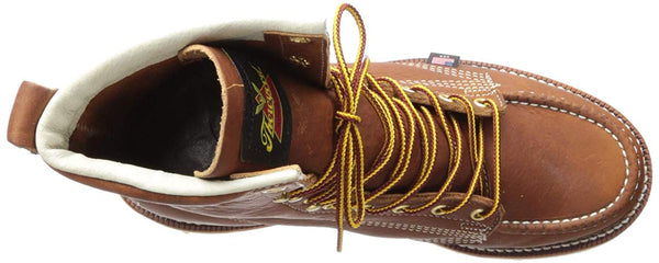 Thorogood American Heritage USA Made Boots 814-4201 Wedge Sole 8" Tall Moc Toe