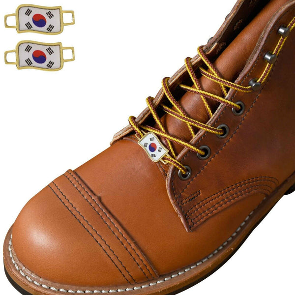 South Korea Flags Shoes Boot Shoelace Keeper Holder Charm BrooklynMaker