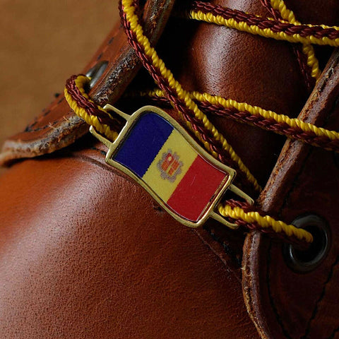 Andorra Flags Shoes Boot Shoelace Keeper Holder Charm BrooklynMaker