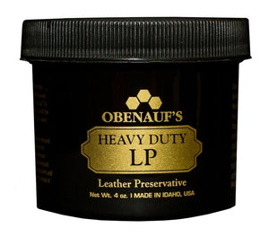 Obenauf's Heavy Duty LP Wax 4 & 8oz Preserves Protects Boot Car Leather USA Made