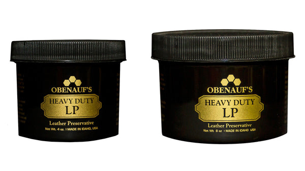 Obenauf's Heavy Duty LP Wax 4 & 8oz Preserves Protects Boot Car Leather USA Made